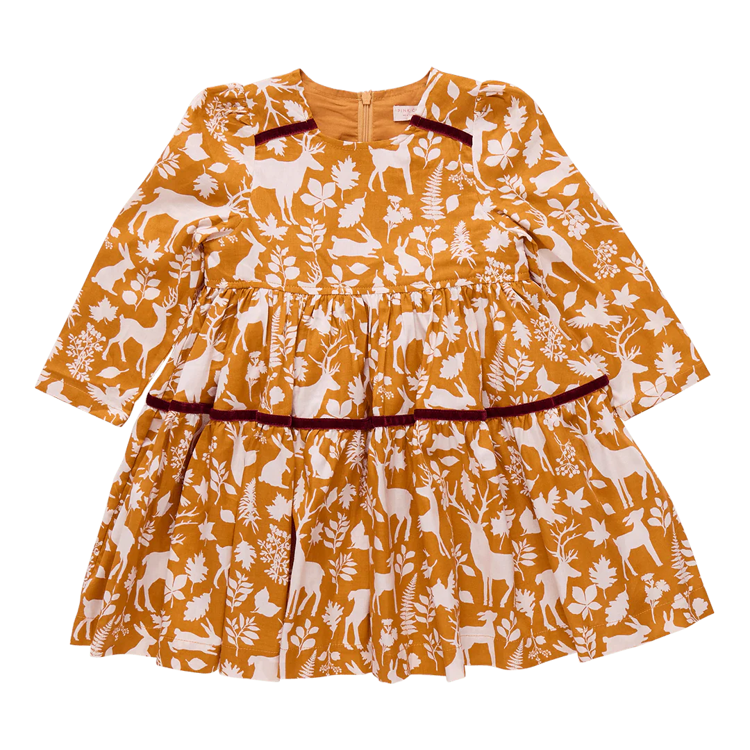 Girls Lennon Dress - Harvest Botanical