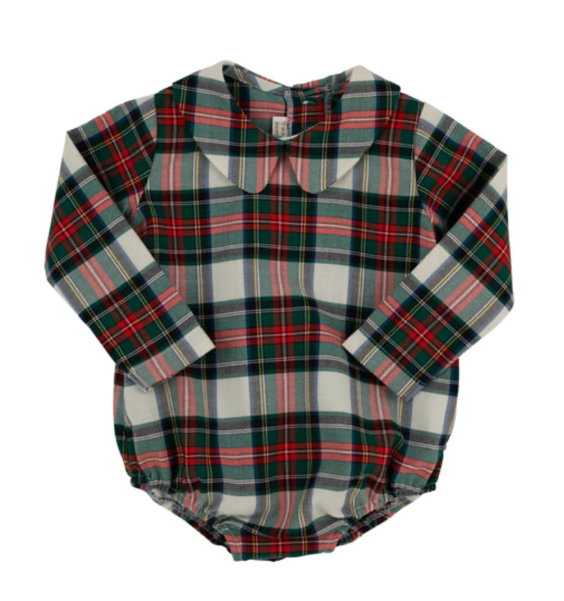 Peter Pan Collar Shirt - Onesie - Broadcloth - LS