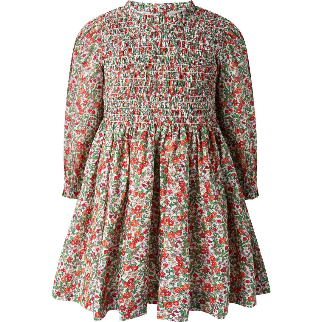 Botanical Ruched Dress