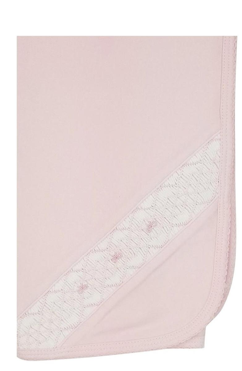 Collette - Bows Smocked Girls Blanket