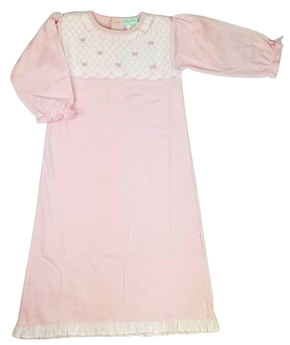 Collette - Bows Smocked Girls Daygown