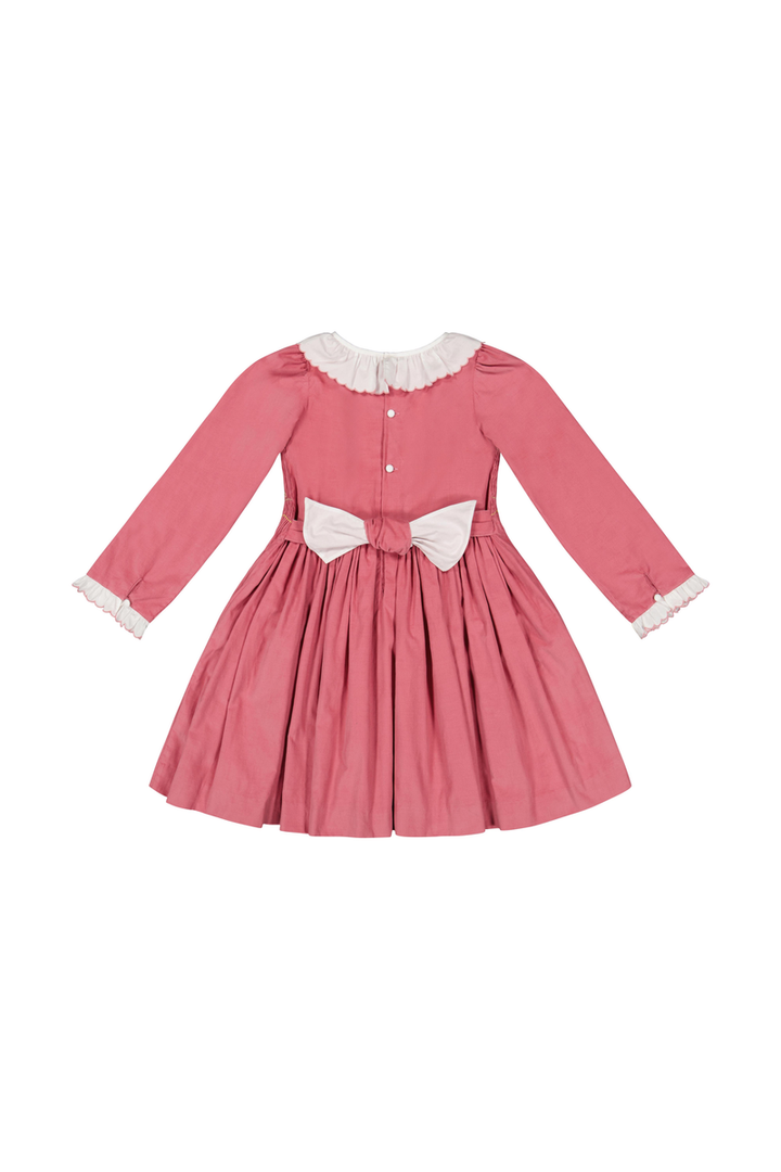 Chiara Pink Smocked Dress