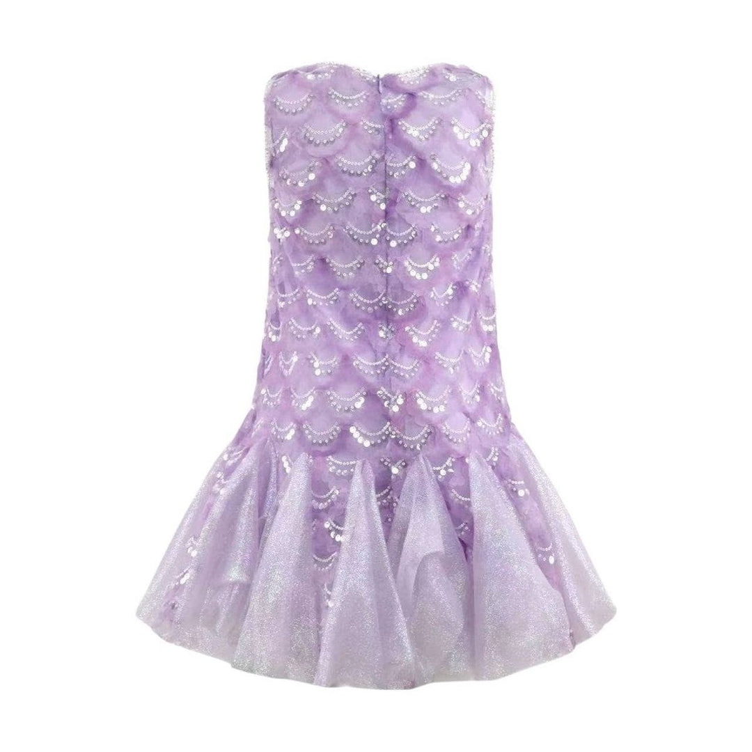 Lavender Mermaid Magic Tutu Dress