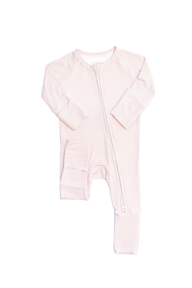 Mini Stripe Sleep Romper