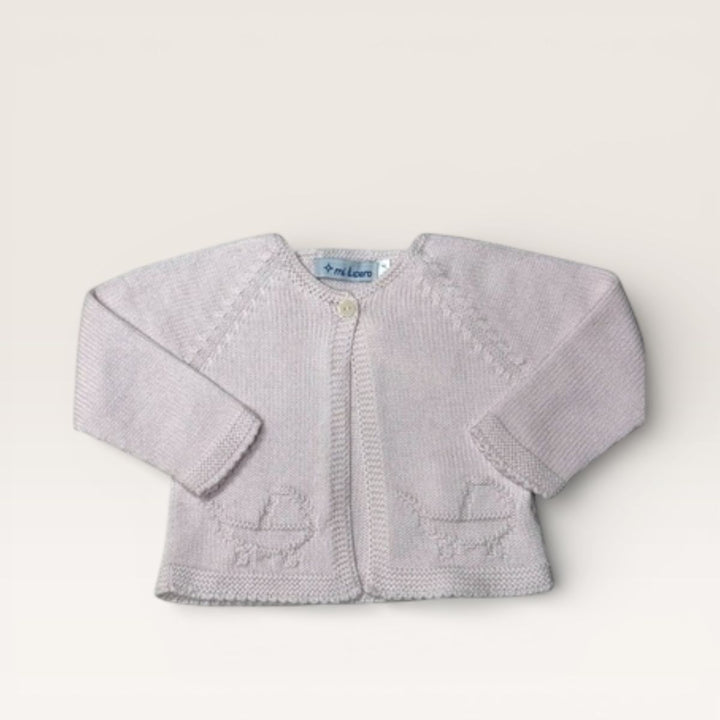 Pram Cardigan- Pink