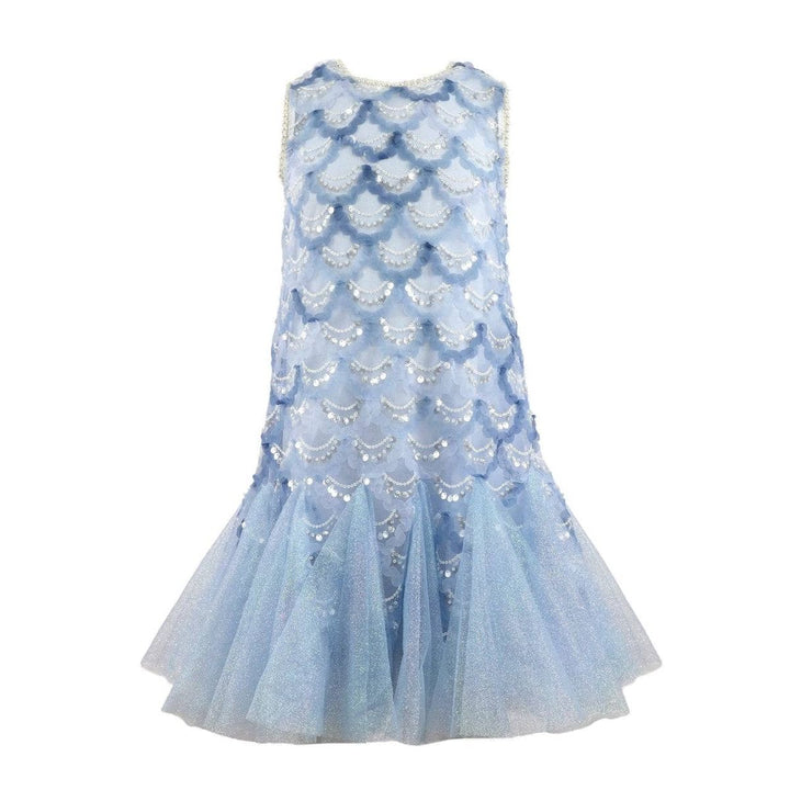 Blue Mermaid Magic Tutu Dress
