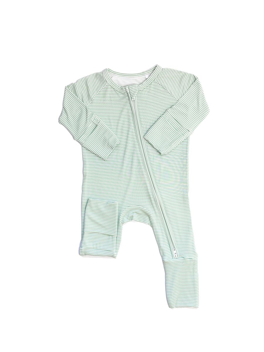 Mini Stripe Sleep Romper