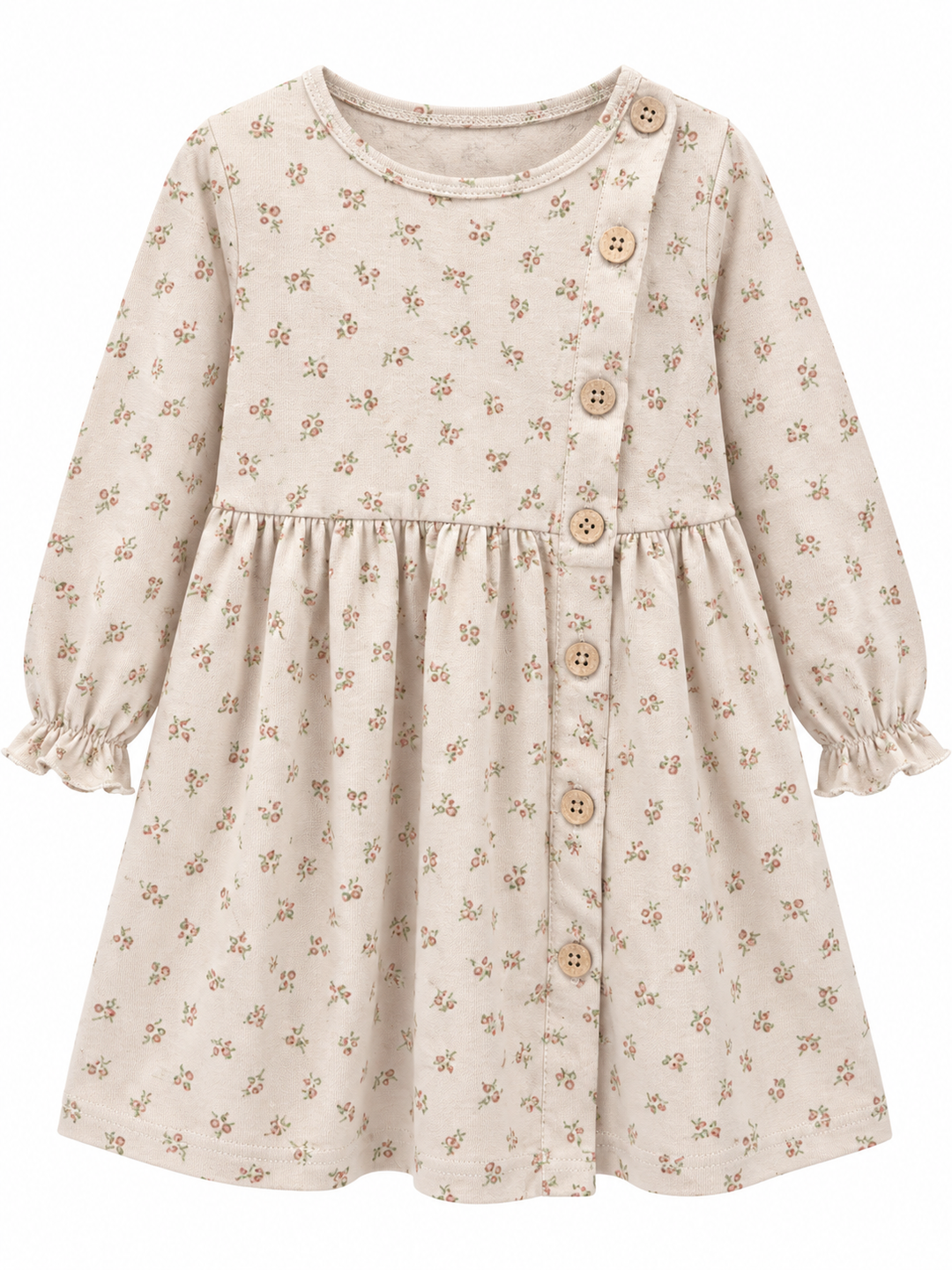 Charlotte Dress Oatmeal Acorns