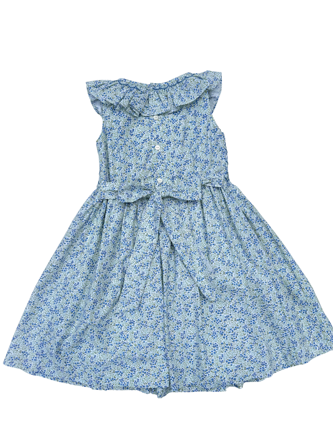 Tiny Floral Smock Dress