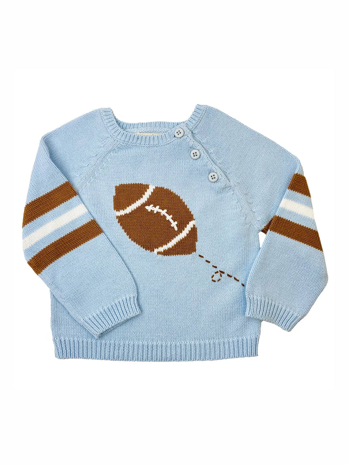 Football Knit Sweater