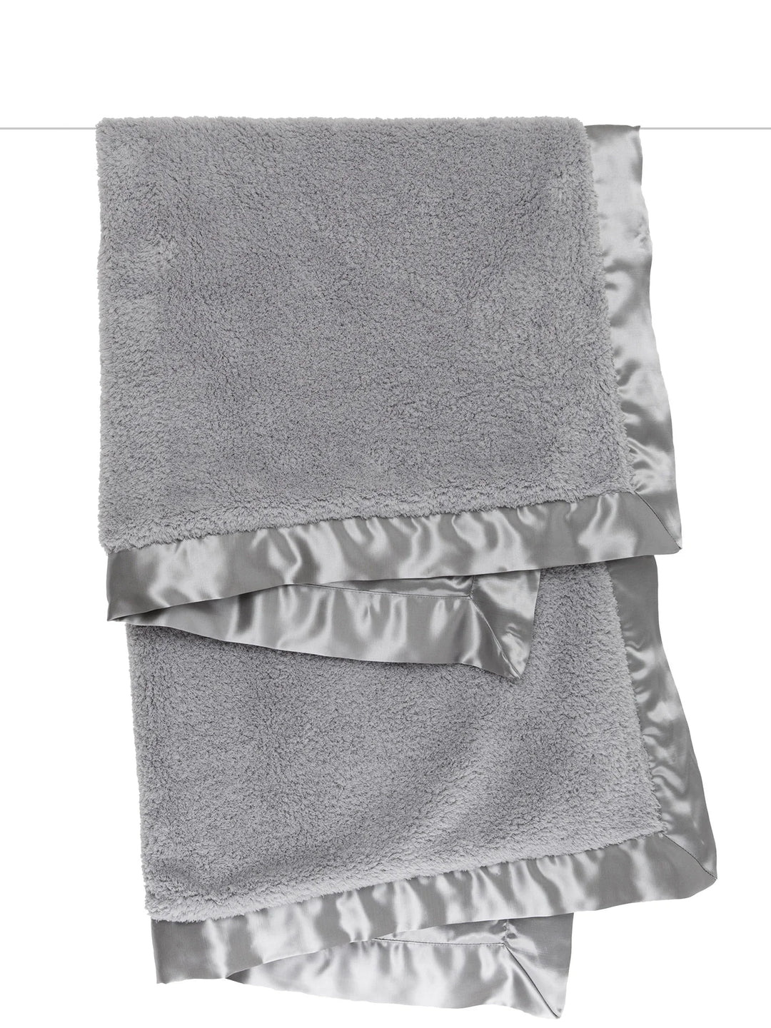 Chenille Satin Baby Blanket