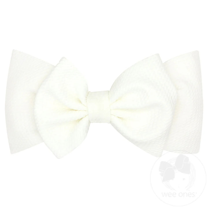 Textured Band W/ Bowtie