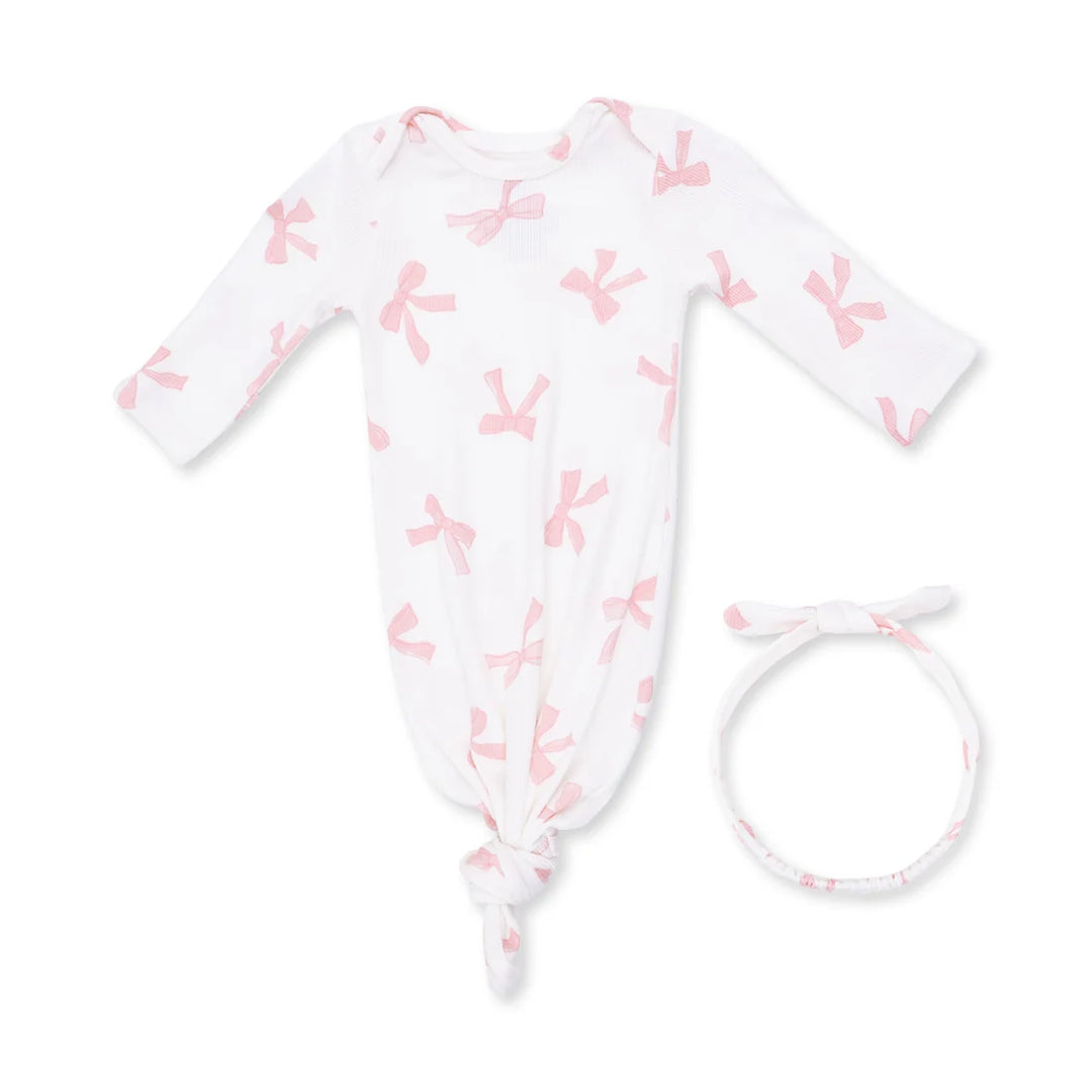 Pretty Bows - Knotted Gown And Knot Headband