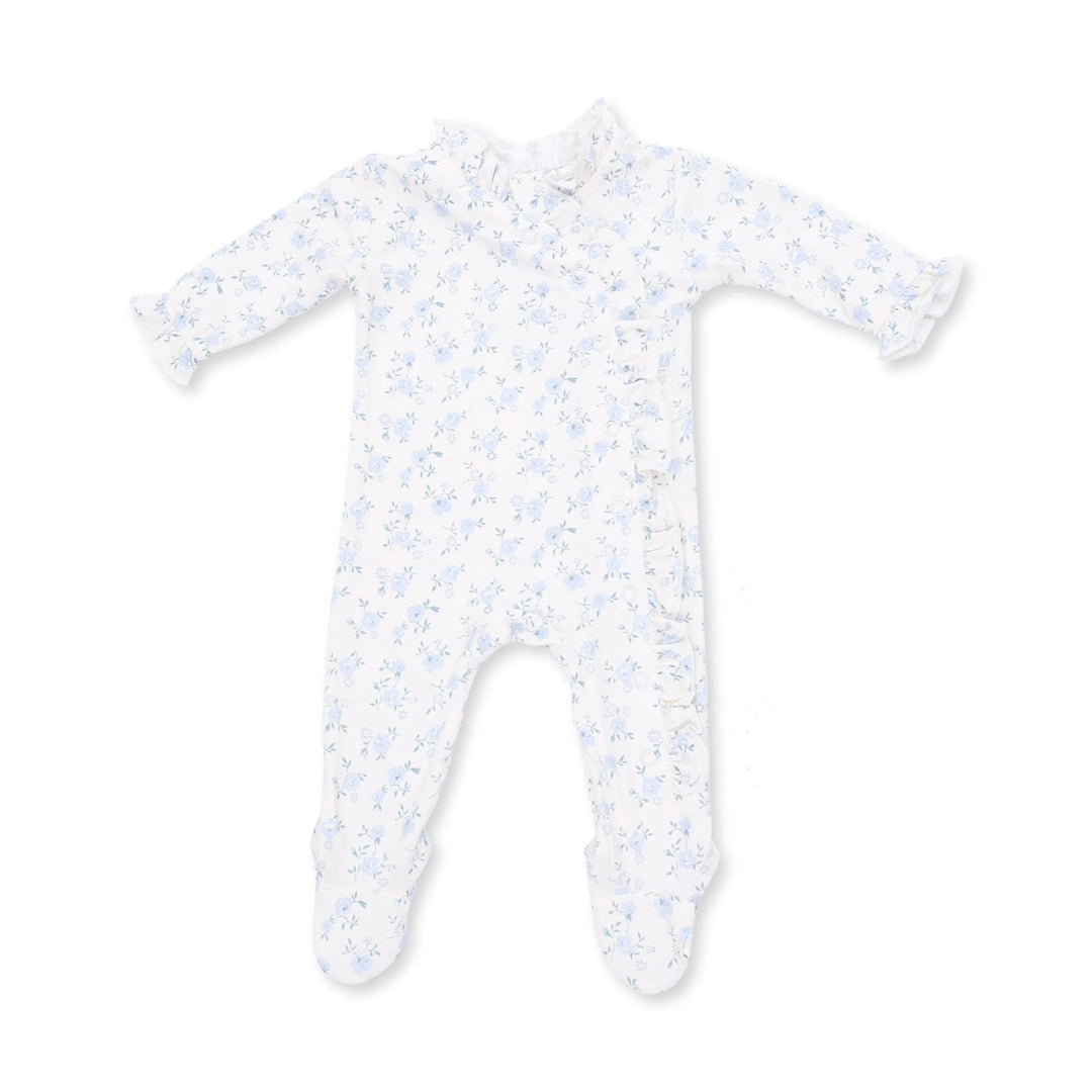 Rose Briar - Kimono Ruffle Snap Footie