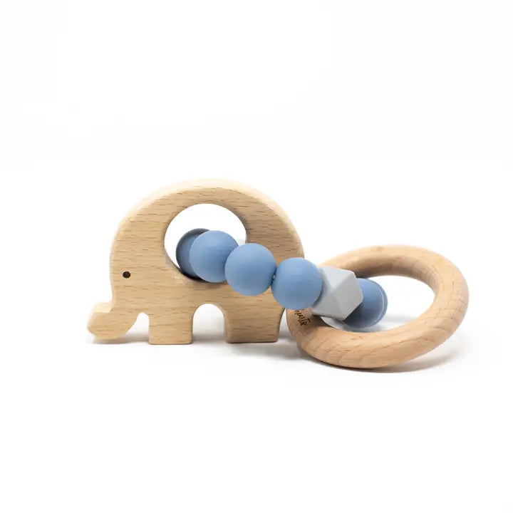 Elephant Teething Rattle