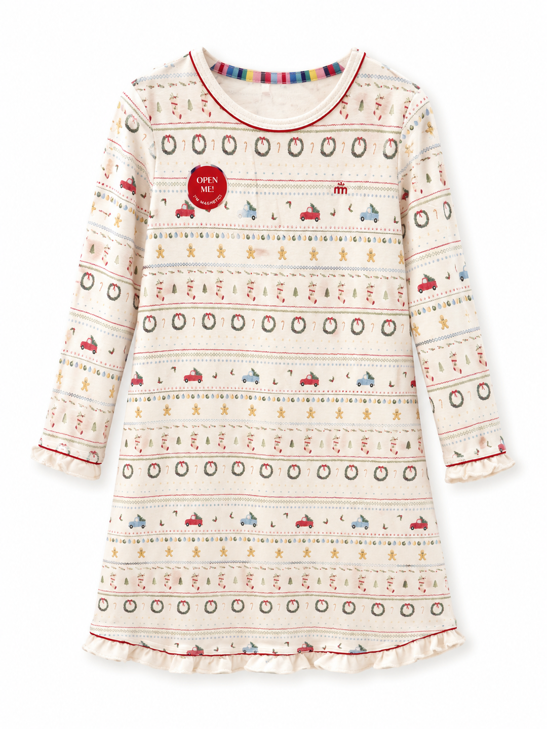 Traditional Christmas L/S Nightgown