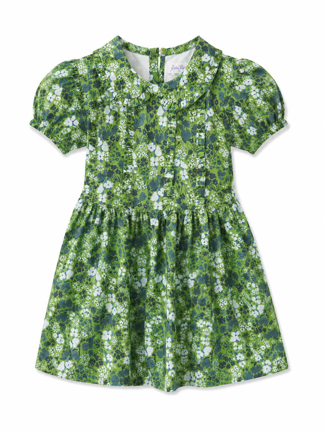 Garden Floral Frill Front Dress