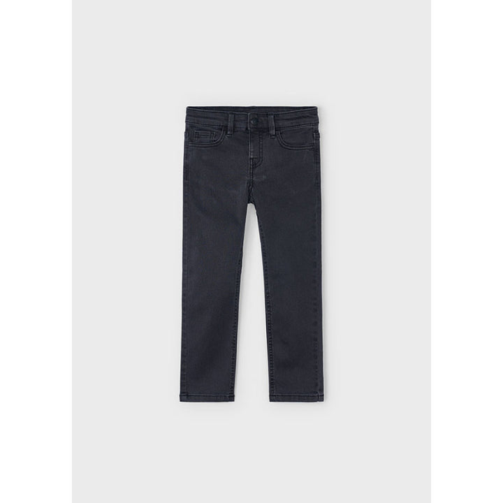 Basic slim fit trousers