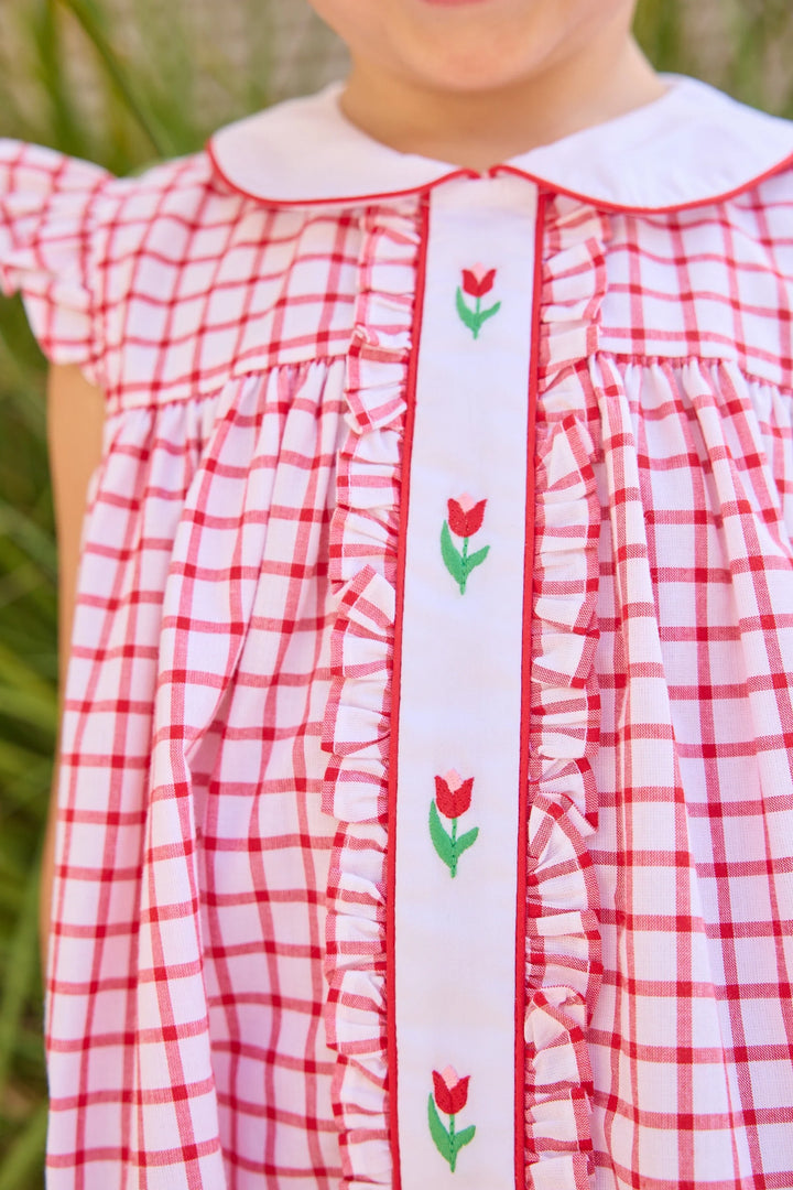 Ruffled Sally Dress - Tulip Valley
