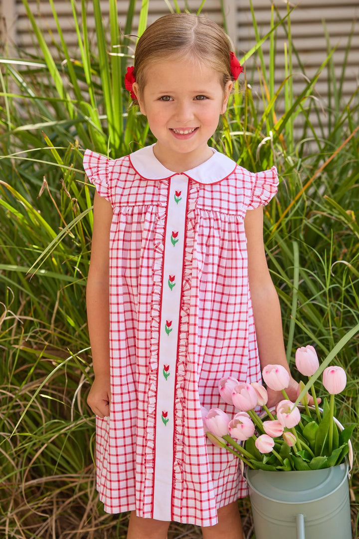 Ruffled Sally Dress - Tulip Valley