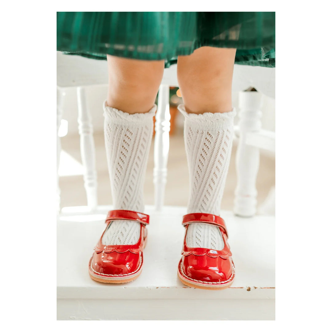 Patent Red Violette Petal MJ