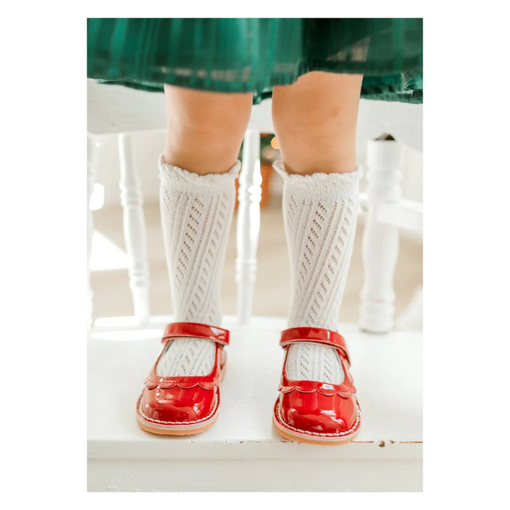 Patent Red Violette Petal MJ