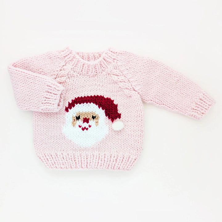 Jolly Santa Sweater Blush