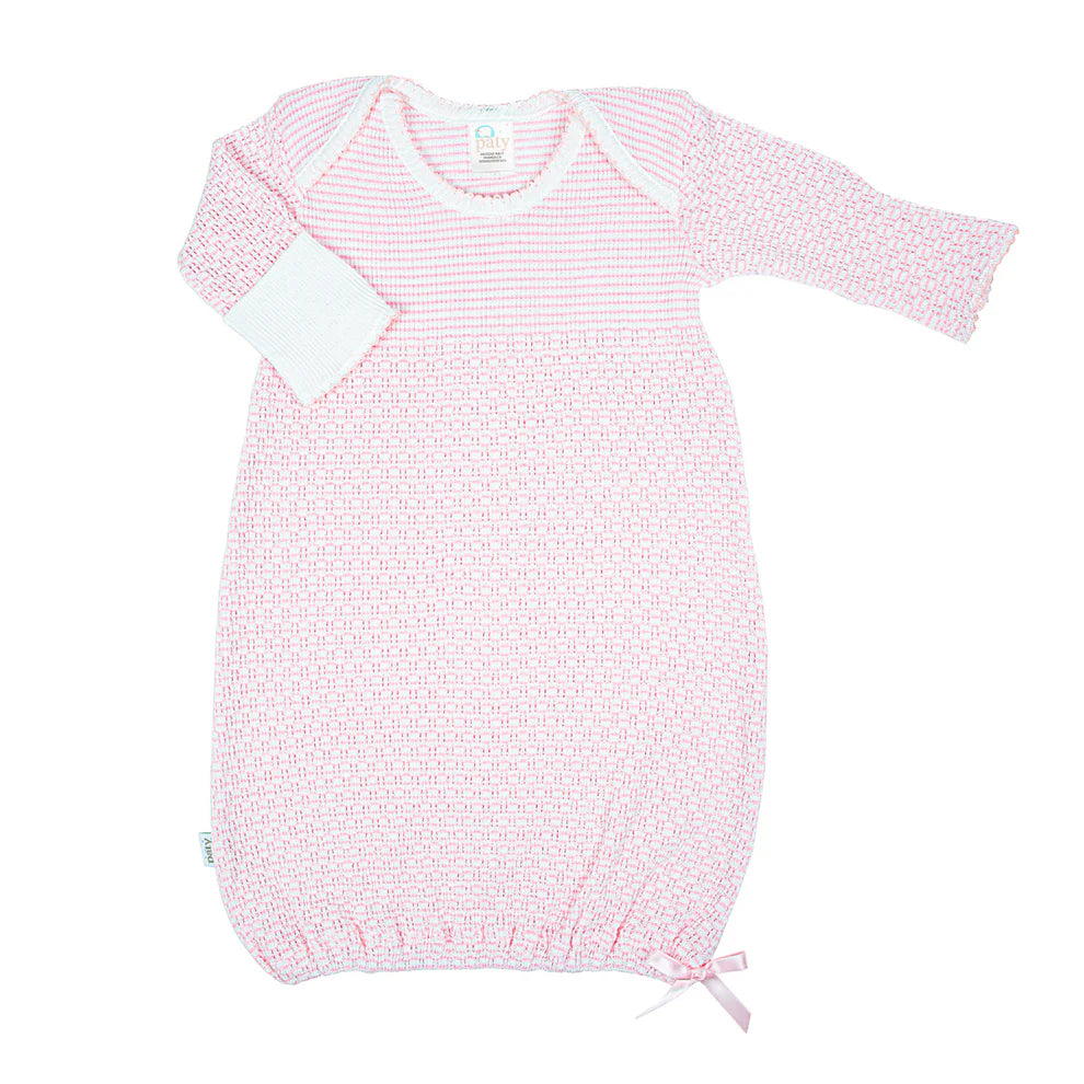 Newborn Overlap Shoulder Gown