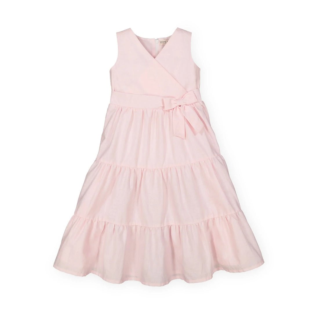 Tiered Wrap Dress