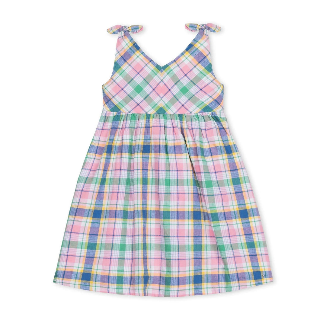Bow Shoulder Swing Dress