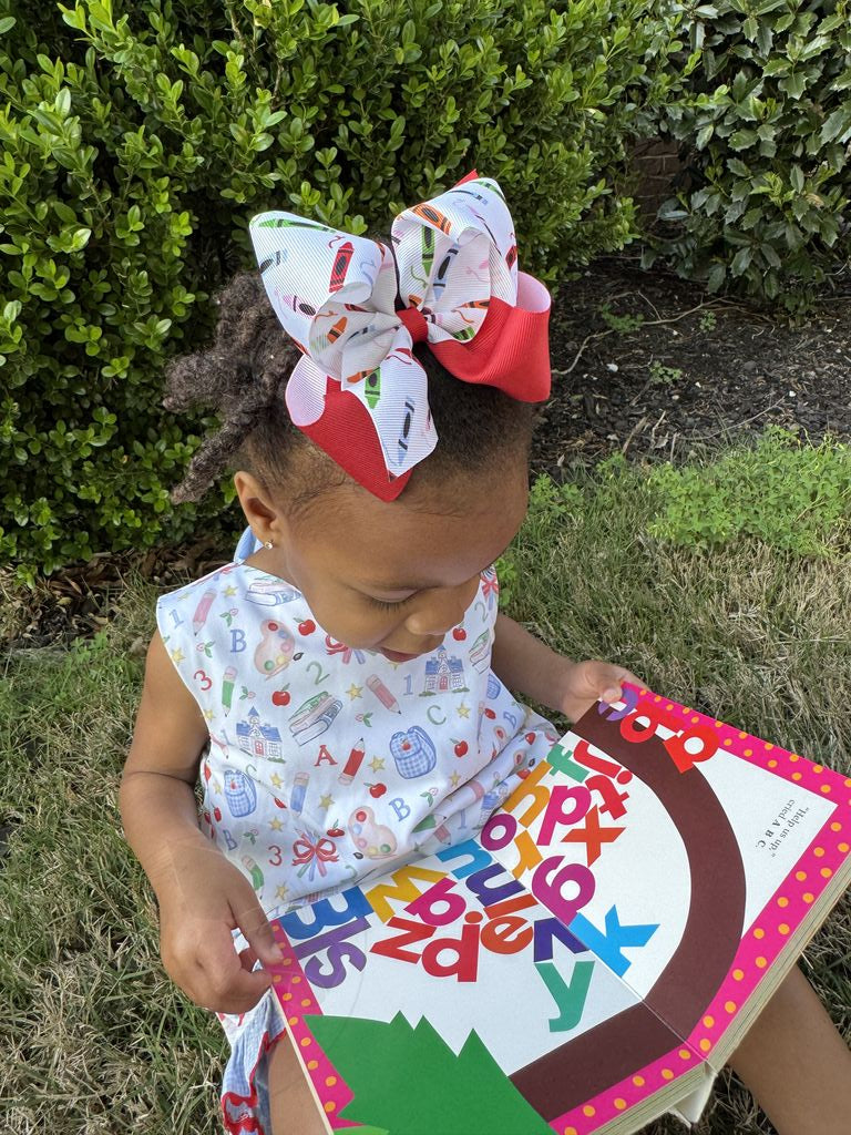 Back to School Bow