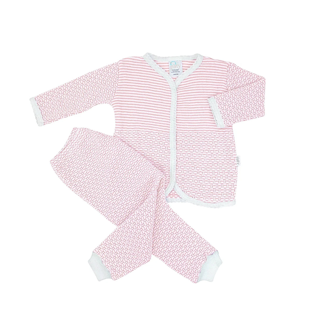 2 PC Legging Set Solid Pink