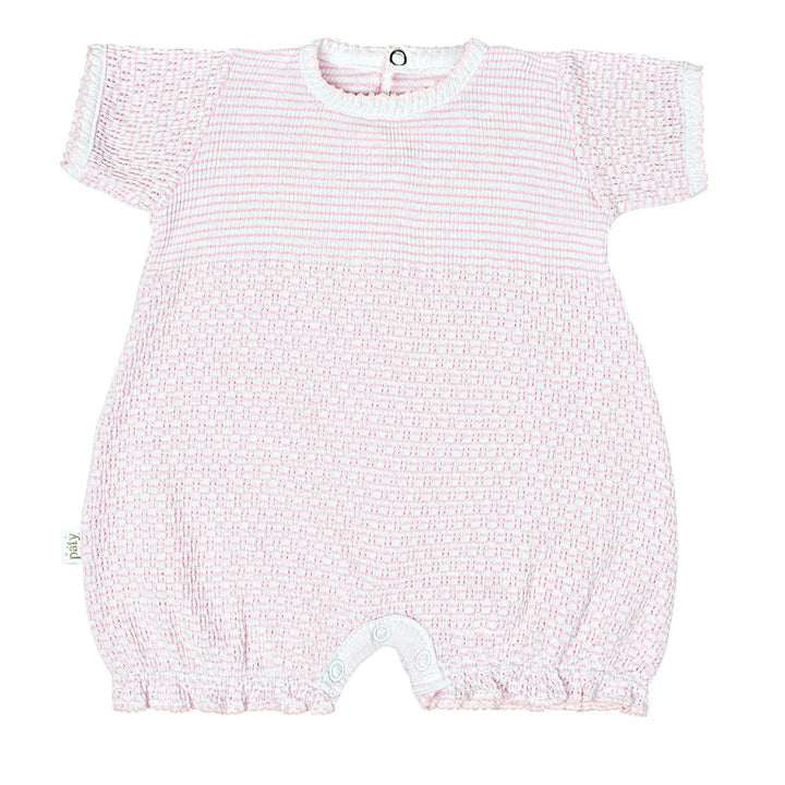 Bubble with Ruffle Hem -Solid Pink