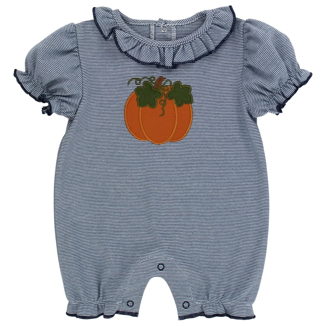 The Great Pumpkin Ruffle Romper