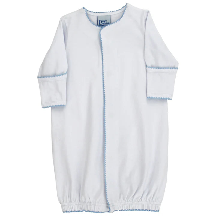Newborn Sac - Blue Knit