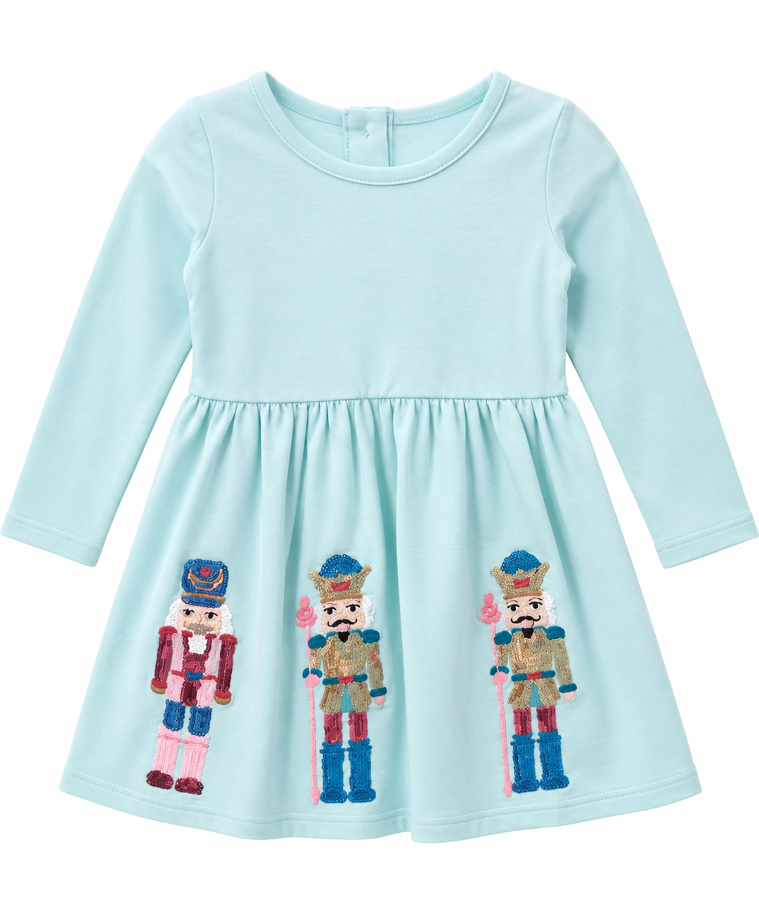 Blue Nutcracker Sequin Dress