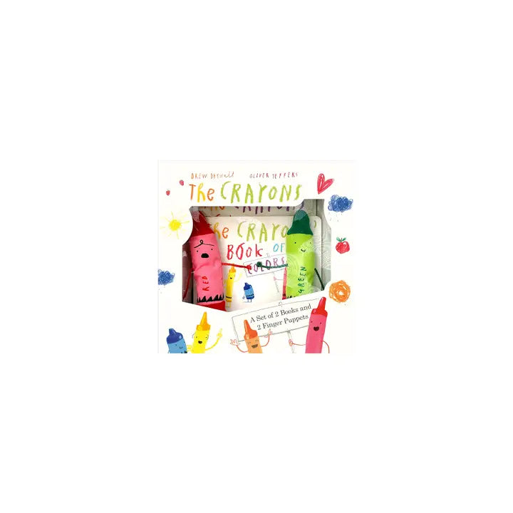 Crayons Bd Bks+Finger Puppets