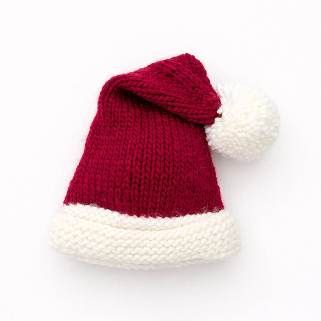 Santa Crimson Stocking Hat