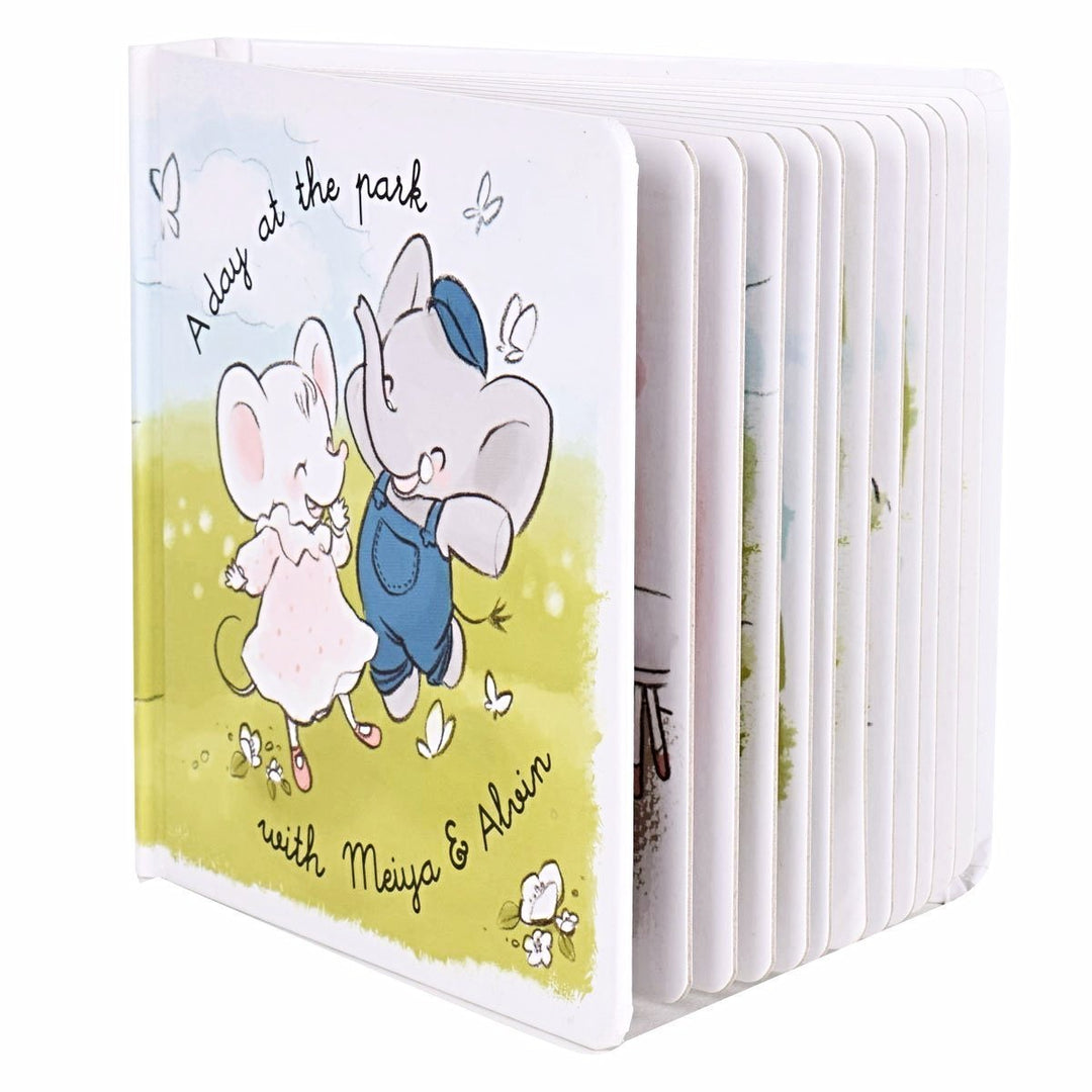 Alvin the Elephant Rubber Head Deluxe Toy with Book