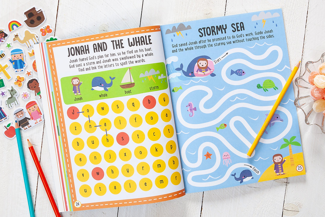 Girls My Bible Stories Activity Book
