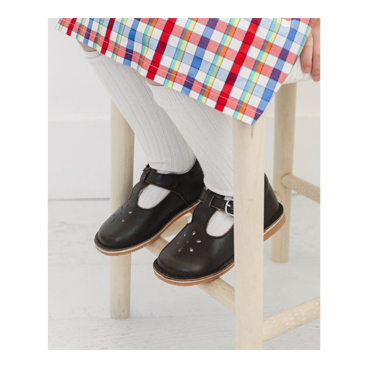 Brown Joy T-Strap MJ