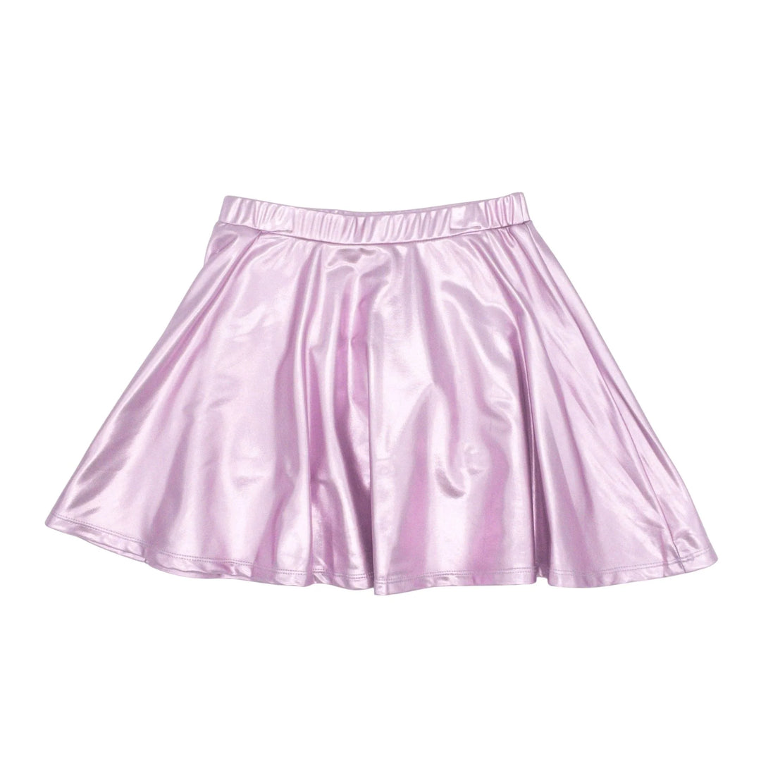 Metallic Skirt - Lavender
