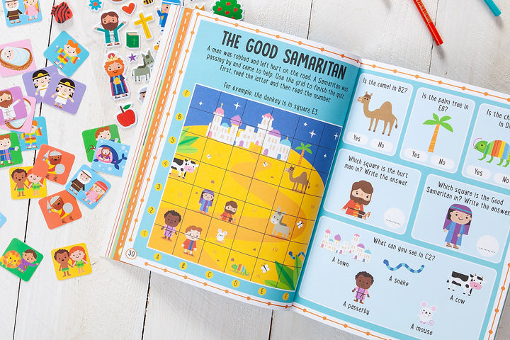 Boys My Bible Stories Activity Book