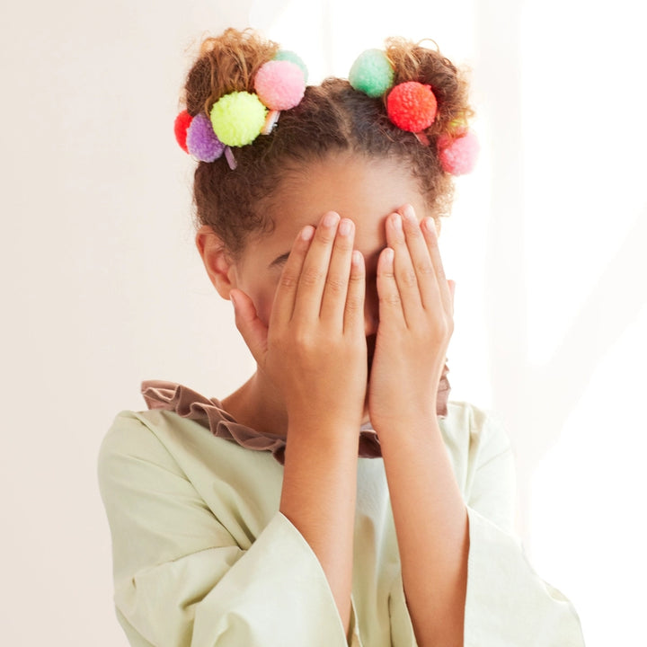 Pom Pom Unicorn Hair Clips