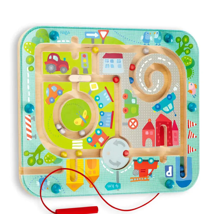 Town Maze Magnetic Puzzle Game