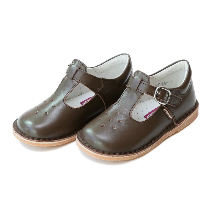 Brown Joy T-Strap MJ