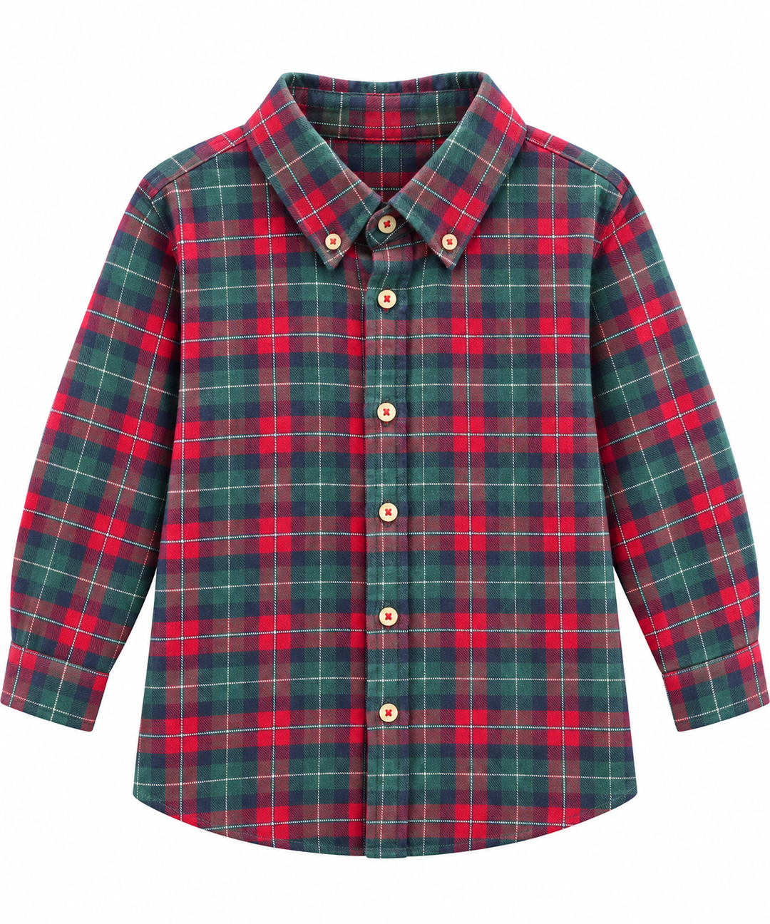 Holiday Plaid Buttondown Shirt