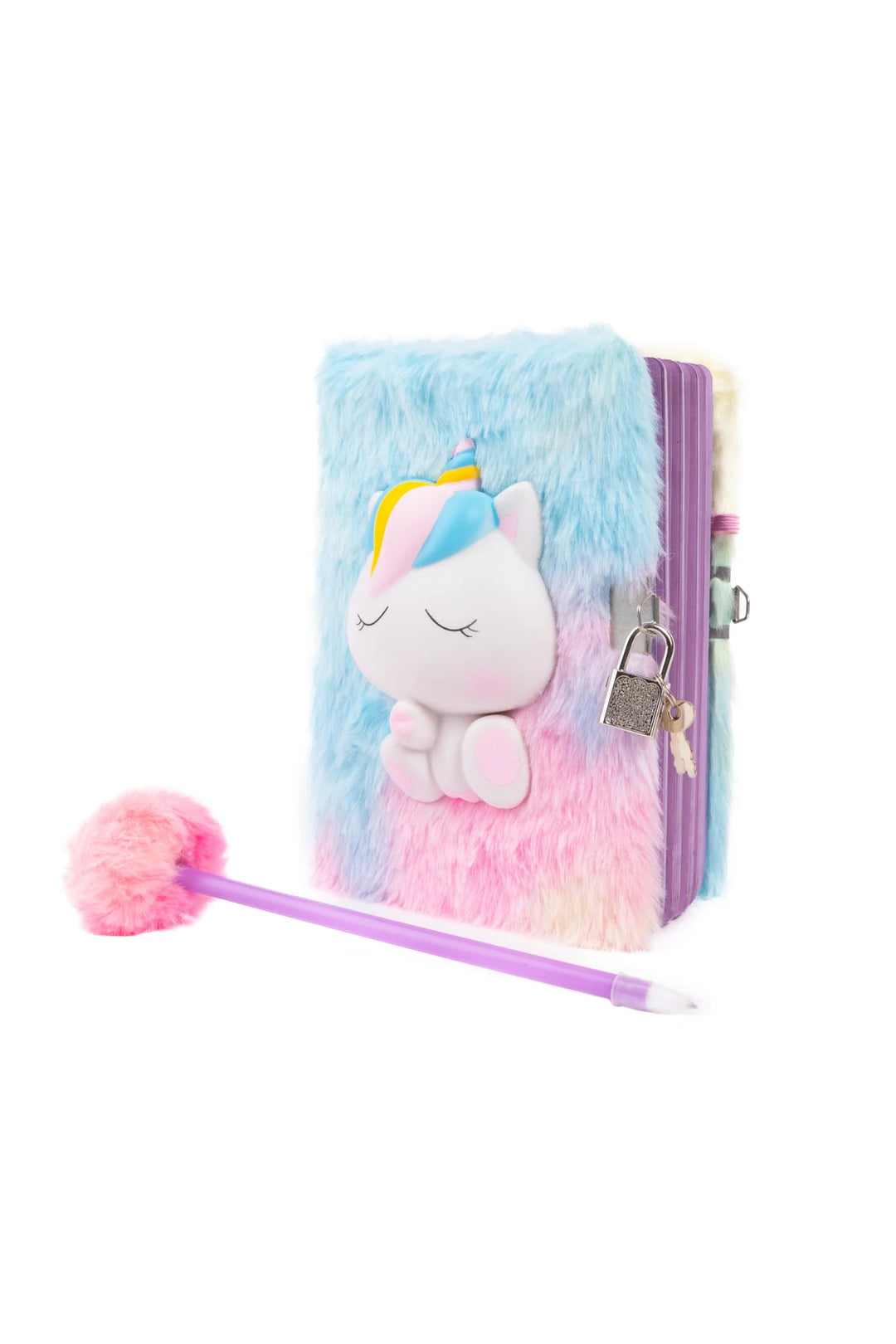Furry Friends Squishy Journal - Unicorn