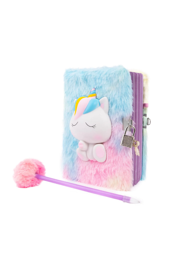 Furry Friends Squishy Journal - Unicorn