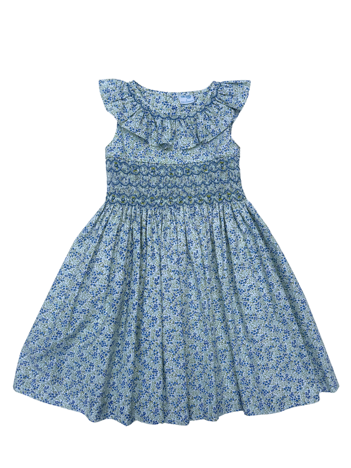 Tiny Floral Smock Dress